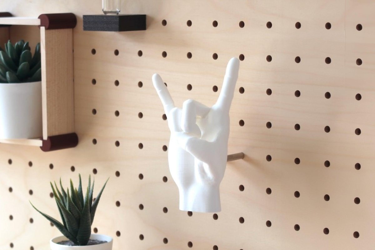 Patère en forme de Main - Déco Maison en impression 3D - Accessoires - Aire - A97-17 - 3