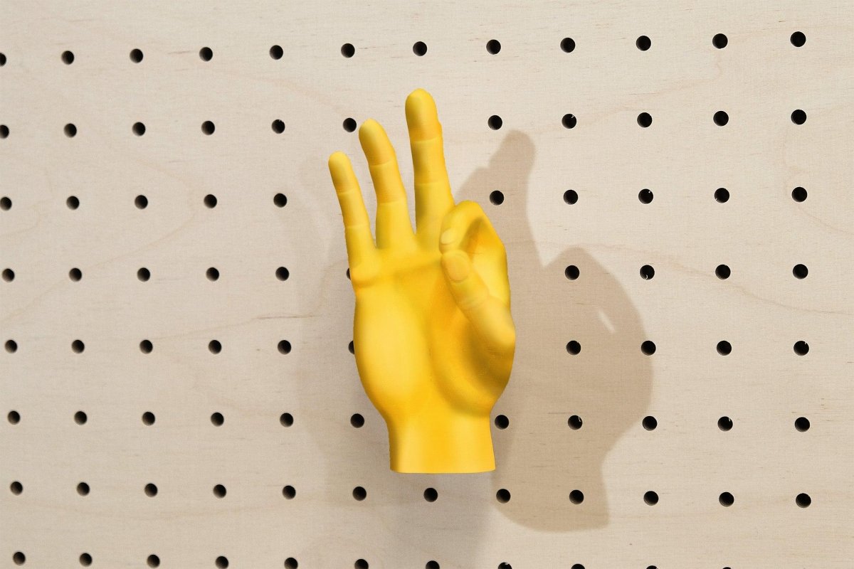 Patère en forme de Main - Déco Maison en impression 3D - Accessoires - Aire - A97-27 - 28