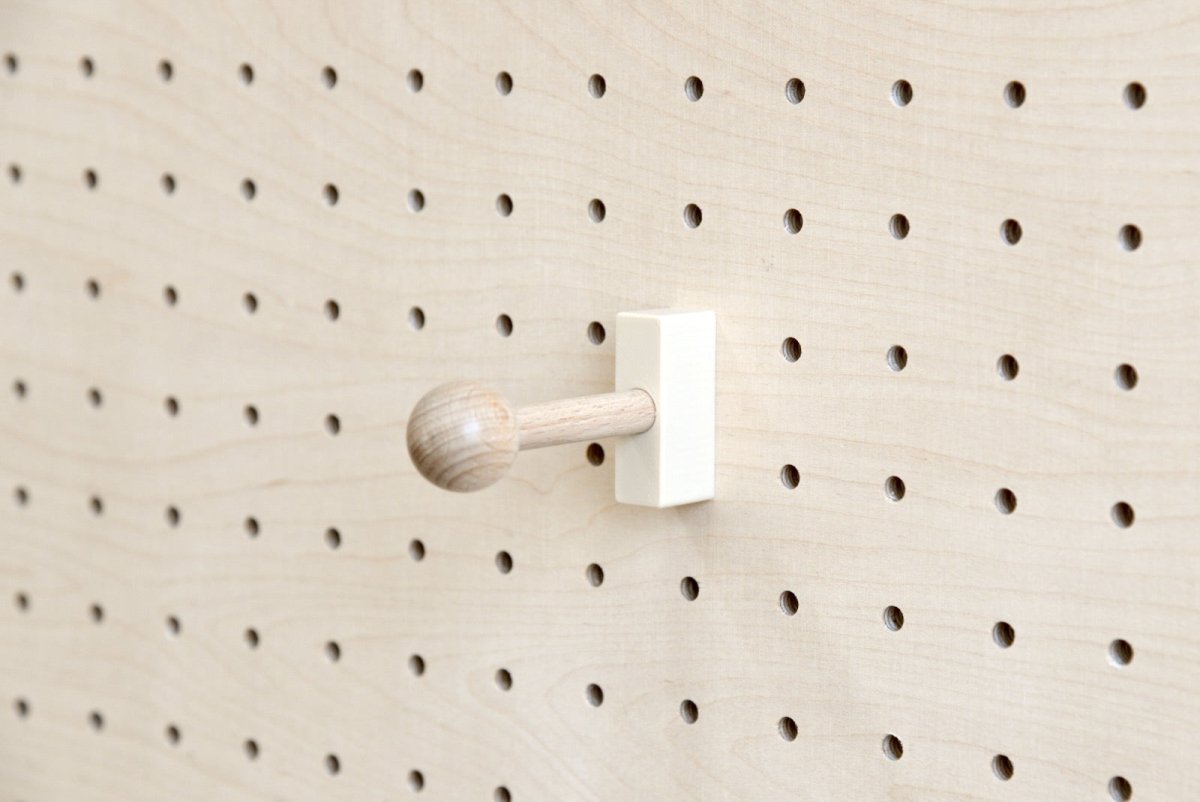 Patère - Porte Manteau solide pour Pegboard - Accessoires - Aire - A79-1 - 1