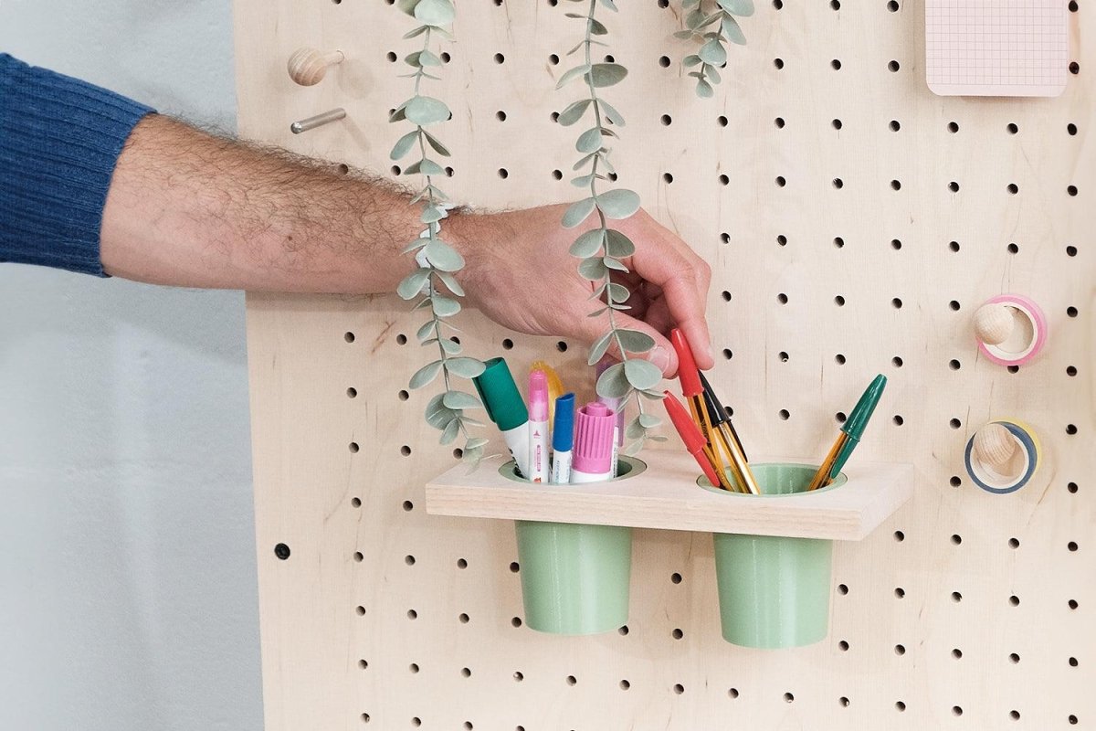 Pegboard autoportant et mobile sur roulettes - Pegboard - Aire - A233-15 - 4