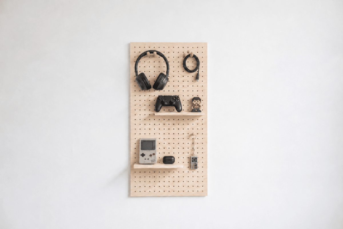 Pegboard Starter Kit : l'étagère modulaire personnalisable parfaite. - Rangement mural modulable - Aire -  - 6