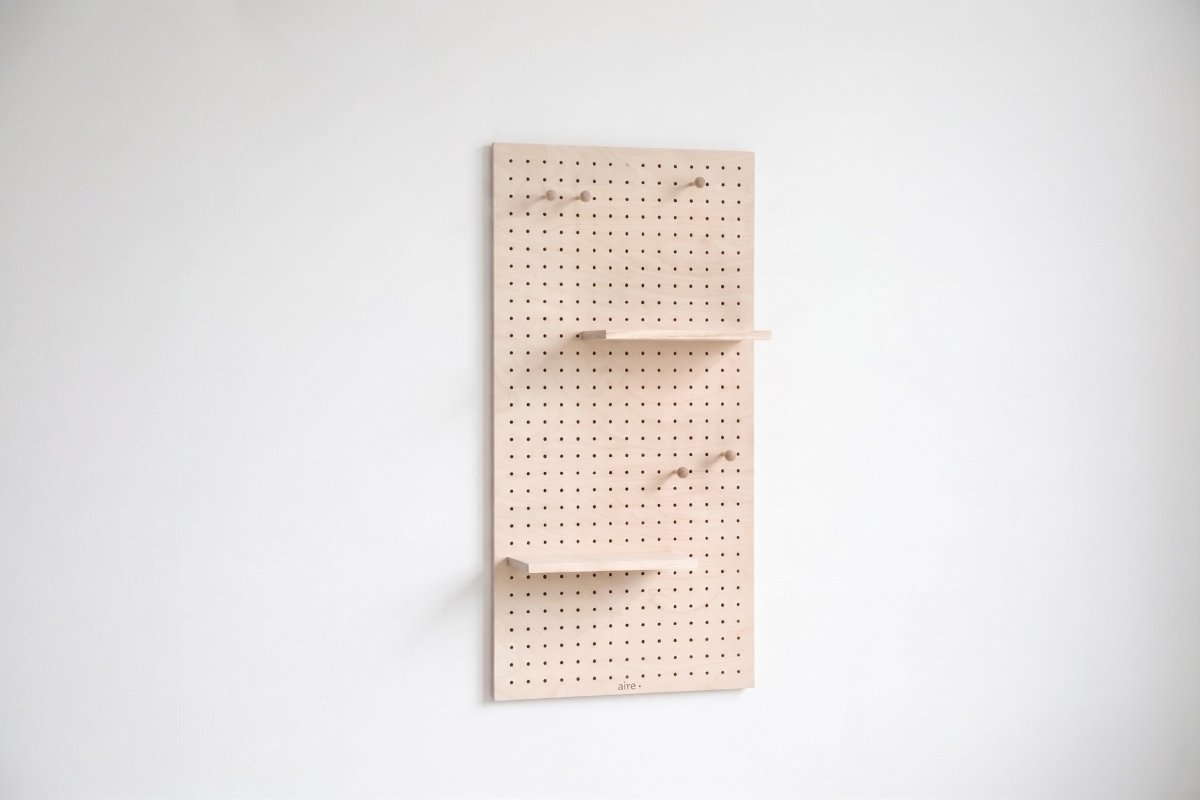 Pegboard Starter Kit : l'étagère modulaire personnalisable parfaite. - Rangement mural modulable - Aire -  - 1