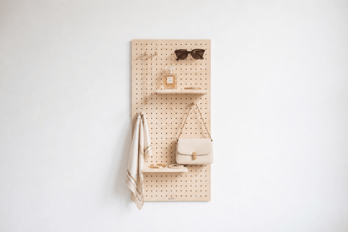 Pegboard Starter Kit : l'étagère modulaire personnalisable parfaite. - Rangement mural modulable - Aire -  - 12