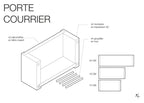 Porte courrier et porte lettres pour Pegboard - Accessoires - Aire - A163-17 - 6