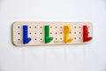 Porte manteau CrazyHooks - Pegboard - Aire -  - 1