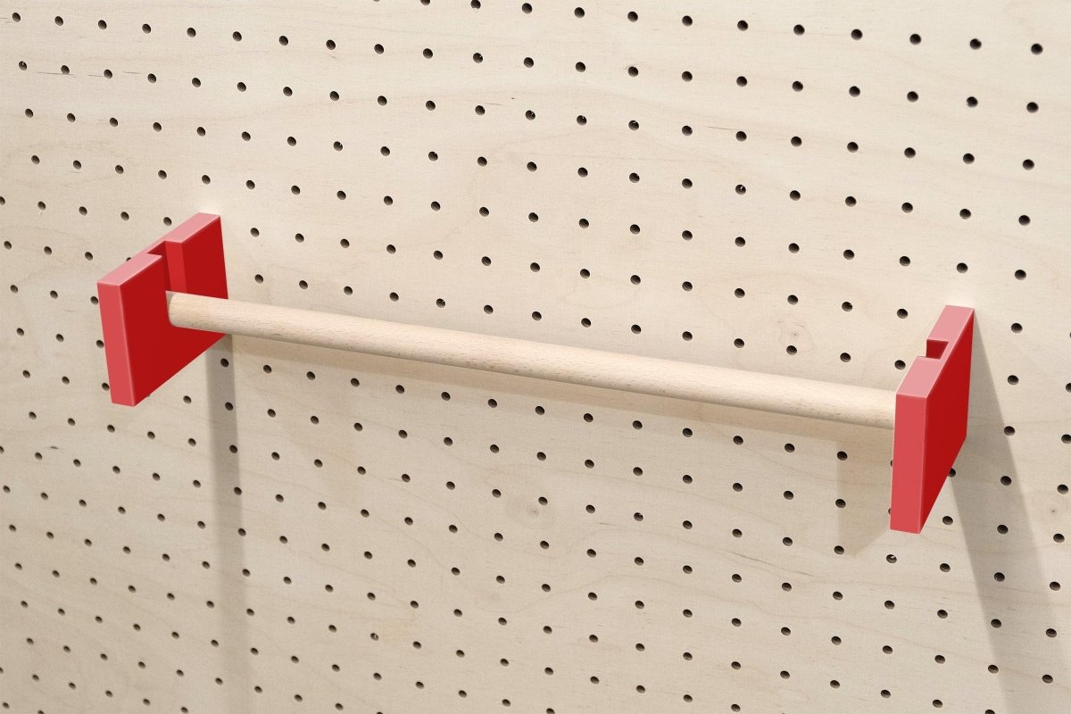 Porte rouleau kraft pour Pegboard - Accessoires - Aire - A103-21 - 12