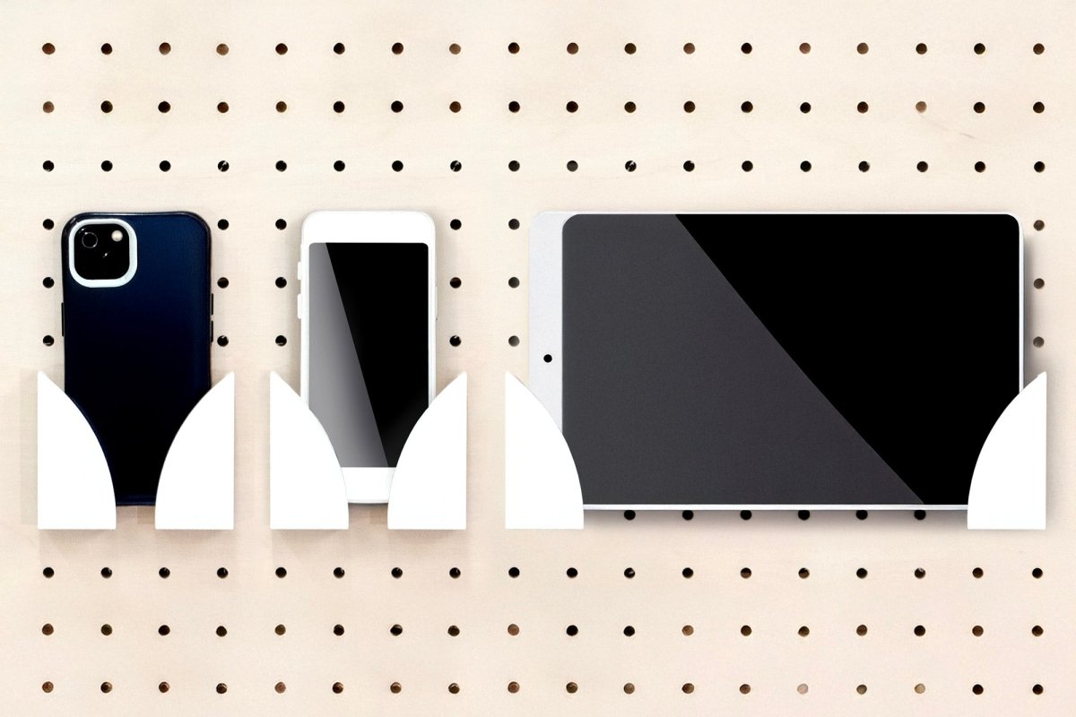 Porte téléphone mural pour Pegboard - Support pour téléphone - Accessoires - Aire - A92-17 - 4