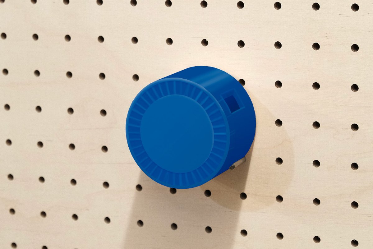 Roule - câble téléphone - Enrouleur de câble pour Pegboard - Accessoires - Aire - A91-28 - 24