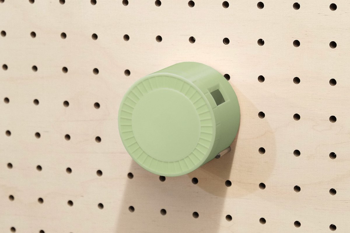 Roule - câble téléphone - Enrouleur de câble pour Pegboard - Accessoires - Aire - A91-7 - 27