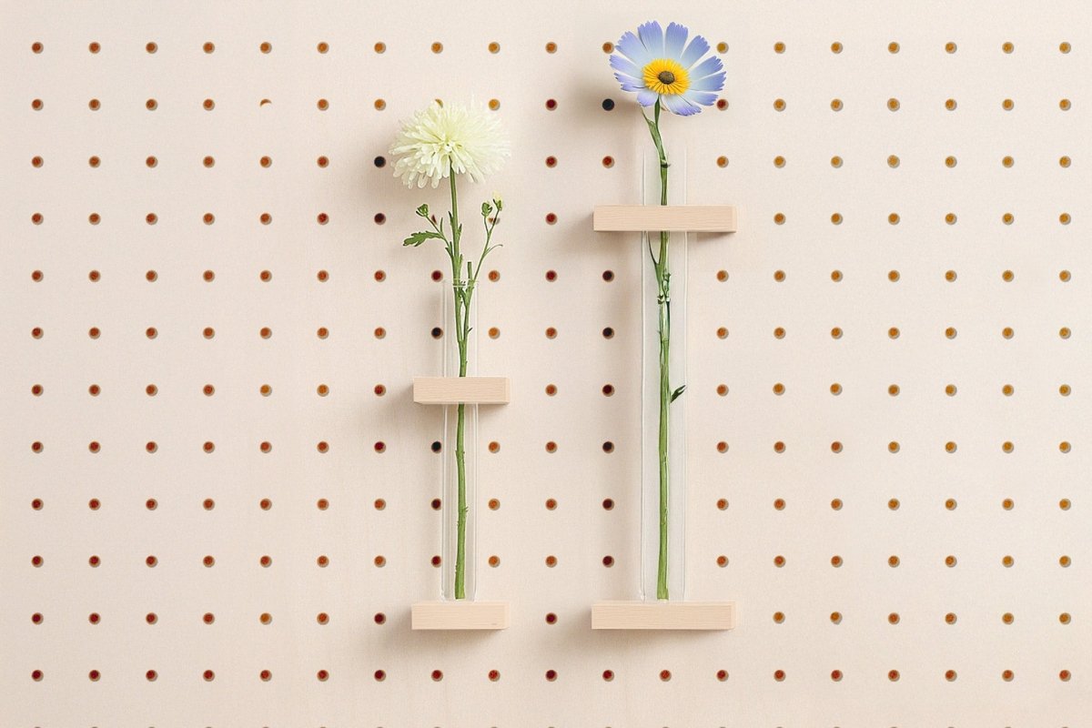 Soliflore solo - Porte - fleur pour Pegboard - Accessoires - Aire - A64-1 - 11