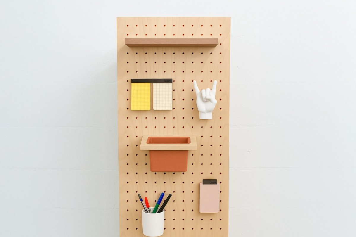 Tour de rangement perforée - Pegboard casier de rangement sur roulettes - Pegboard - Aire - TOUR1 - 4