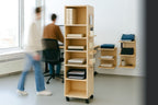 Tour de rangement perforée - Pegboard casier de rangement sur roulettes - Pegboard - Aire - TOUR1 - 1