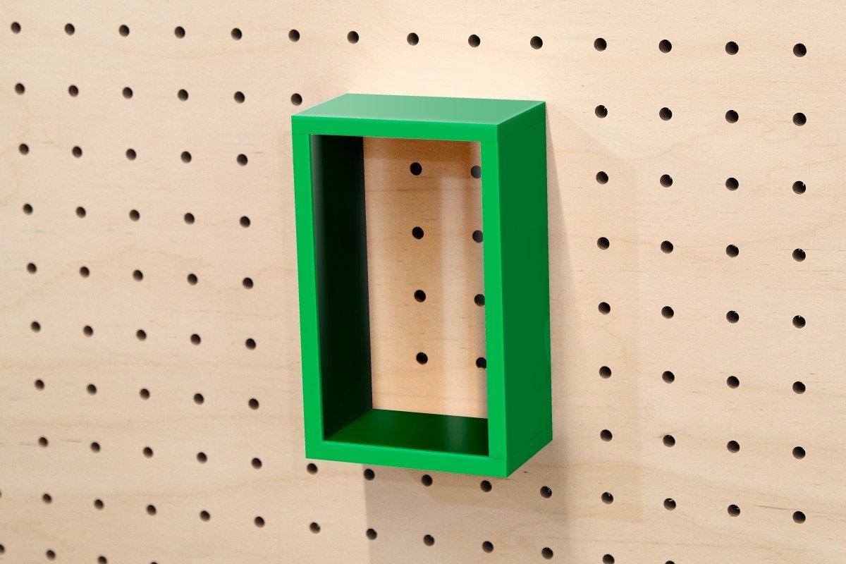 Vitrine produits pour Pegboard - Présentoir produits sur panneau perforé - Accessoires - Aire - A148-29 - 16