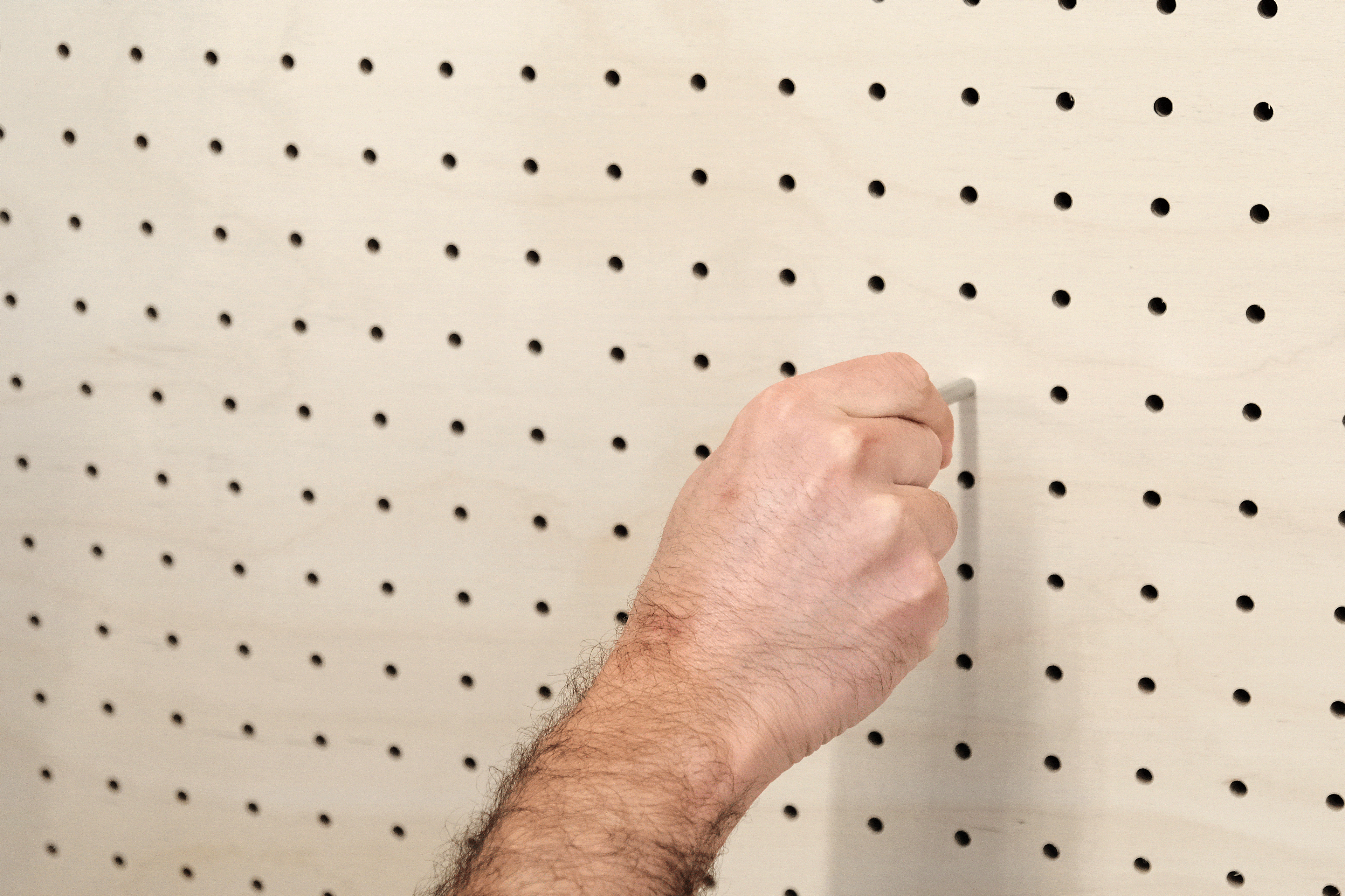Etagère en bois de hêtre pour Pegboard - Tablette murale - Quark