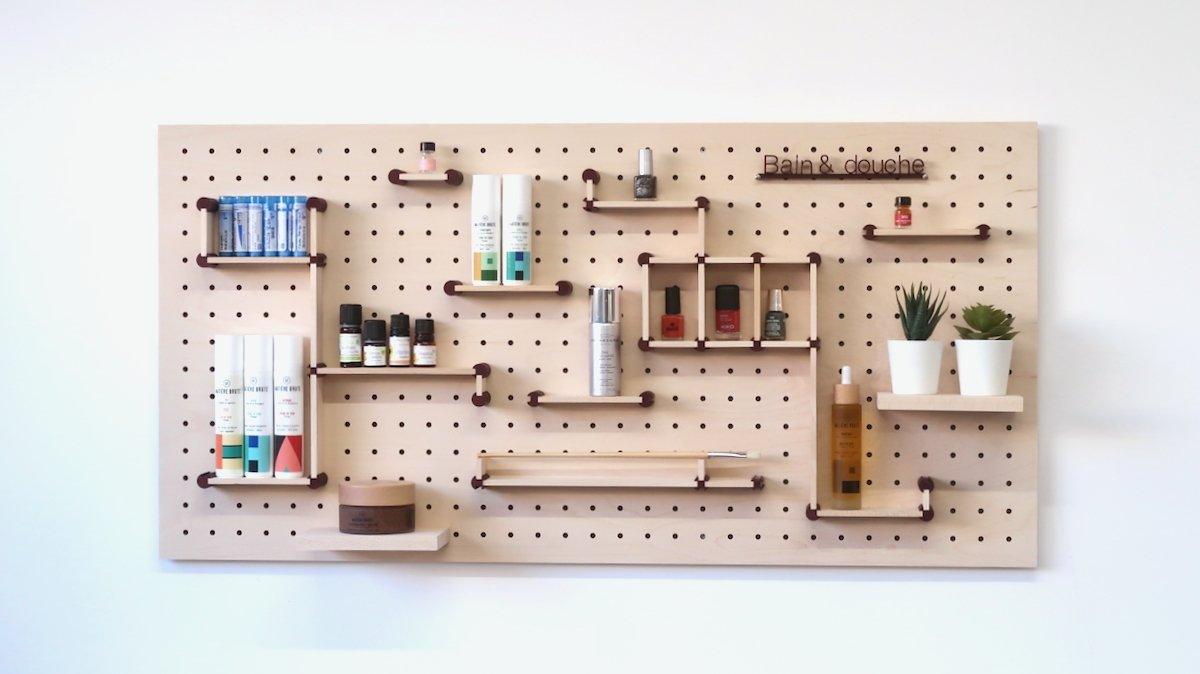 Kit de rangement maquillage pour Pegboard - Accessoires - Aire - A181-17 - 7