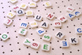 Lettres Scrabble colorées - Accessoires - Aire - A188-1 - 1