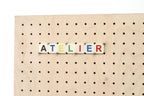 Lettres Scrabble colorées - Accessoires - Aire - A188-1 - 2