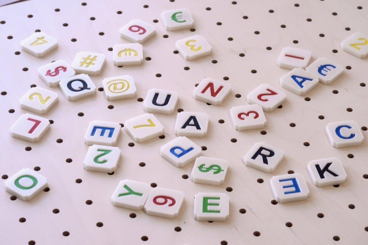 Lettres Scrabble colorées - Accessoires - Aire - A188-1 - 8