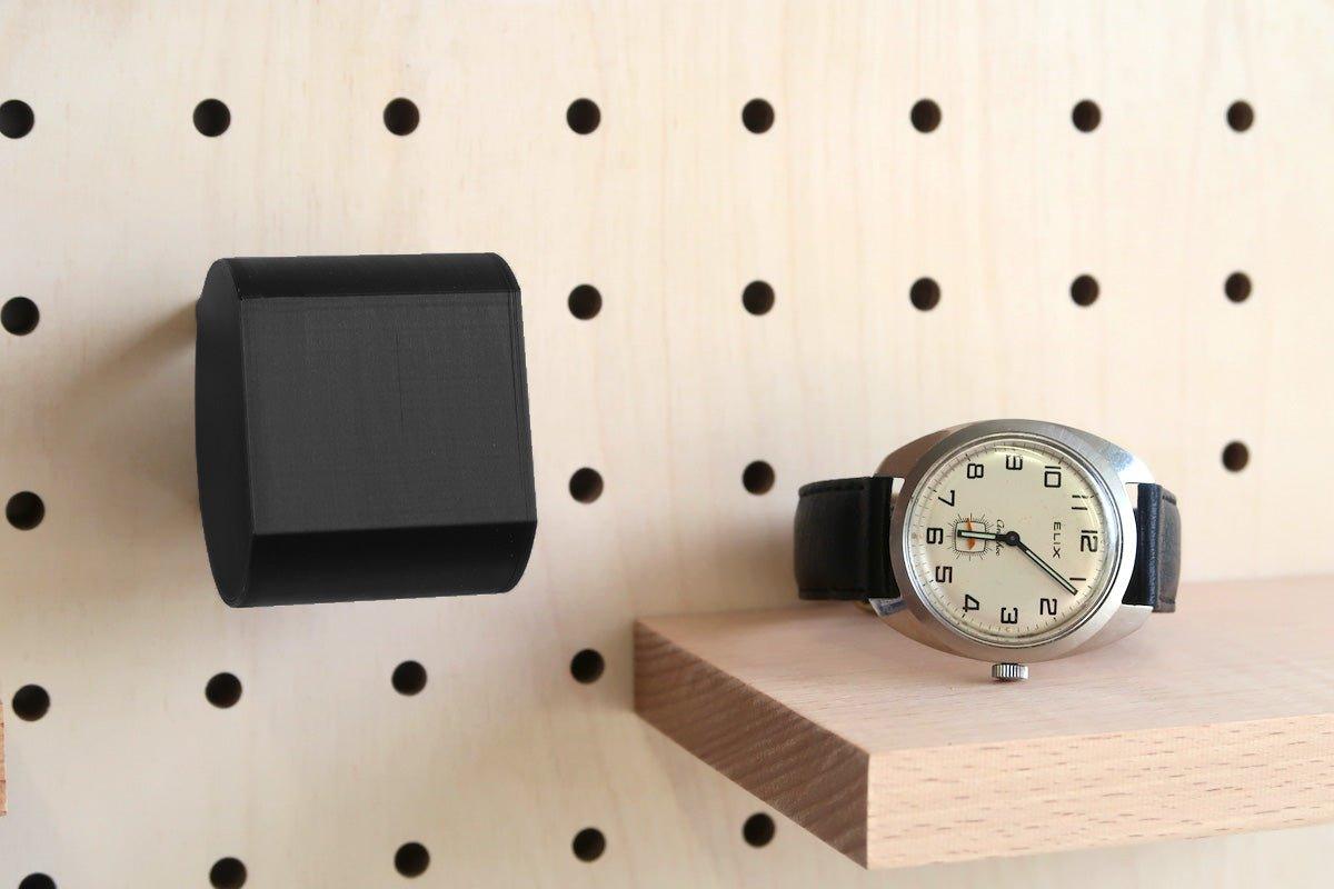 Porte - montre mural pour Pegboard - Porte - montre en impression 3D et inox - Accessoires - Aire - A88-17 - 3