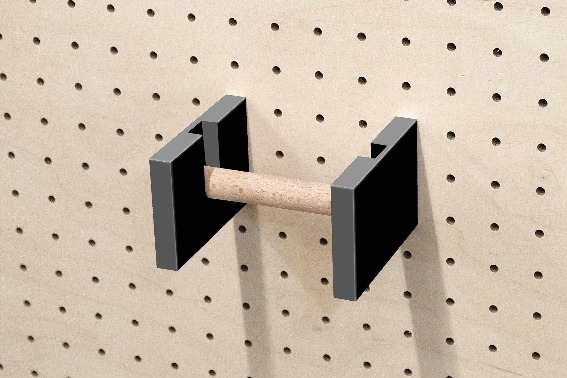 Porte rouleau papier toilette pour Pegboard - Quark