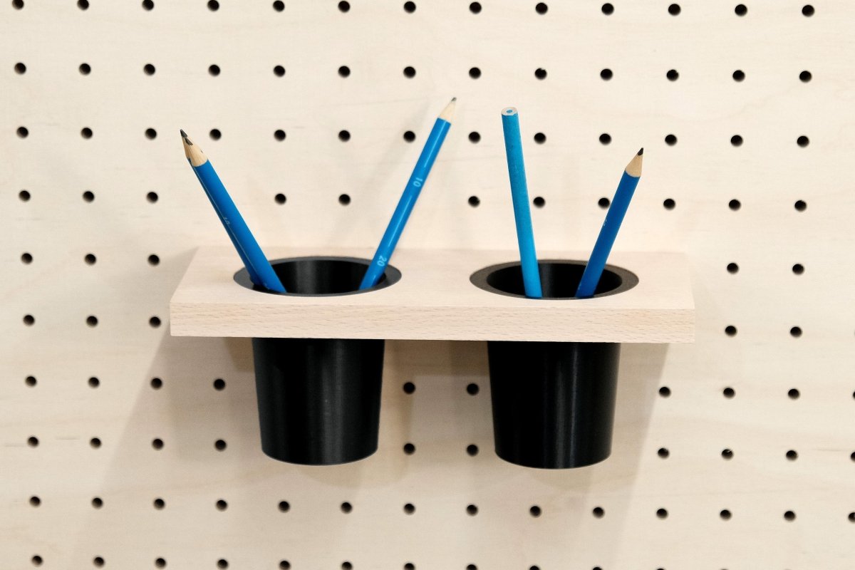 Pot à crayons suspendu pour Pegboard - Accessoires - Aire - A51-17 - 1