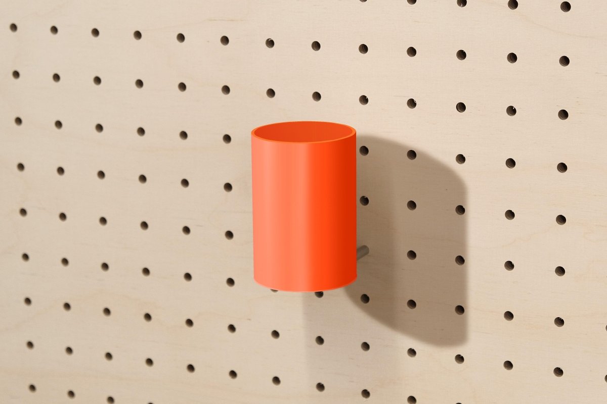 Pot à stylos flottant pour Pegboard - Design minimaliste - Accessoires - Aire - A53-8 - 8