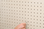 Pot à stylos flottant pour Pegboard - Design minimaliste - Aire