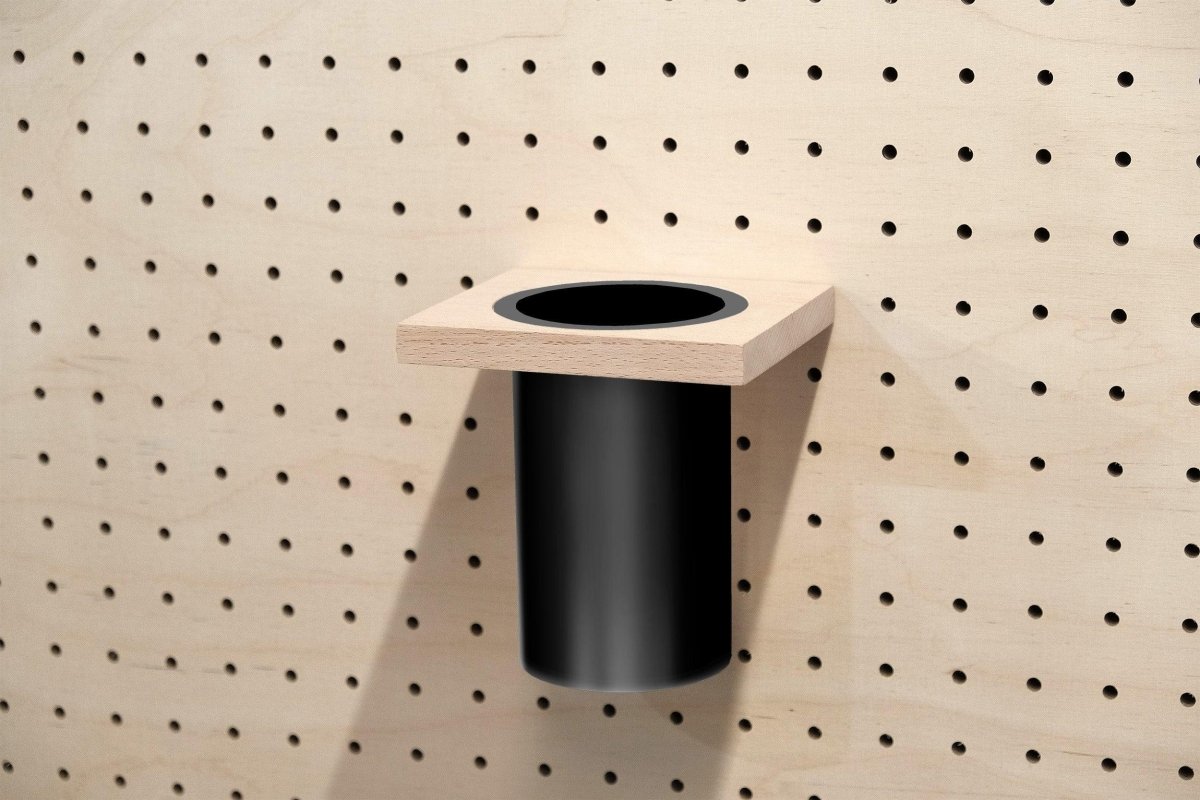 Pot à ustensiles pour Pegboard - Rangement créatif pour la cuisine - Accessoires - Aire - A71-17 - 13