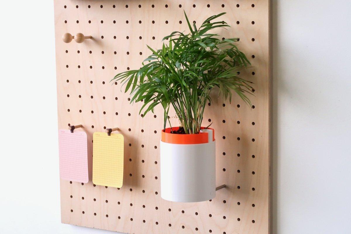 Pot de fleurs avec réservoir à eau - fabriqué en impression 3D - Accessoires - Aire - A75-8 - 6