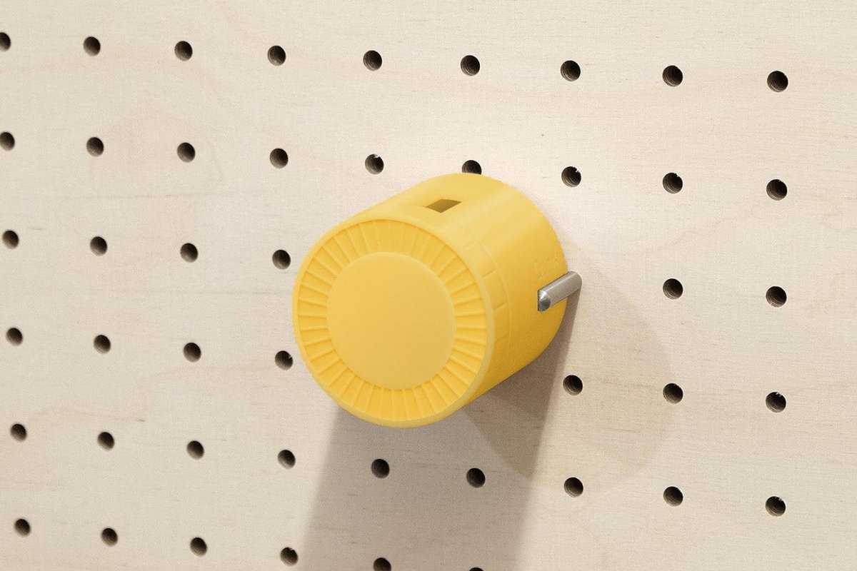Roule - câble téléphone - Enrouleur de câble pour Pegboard - Accessoires - Aire - A90-27 - 11