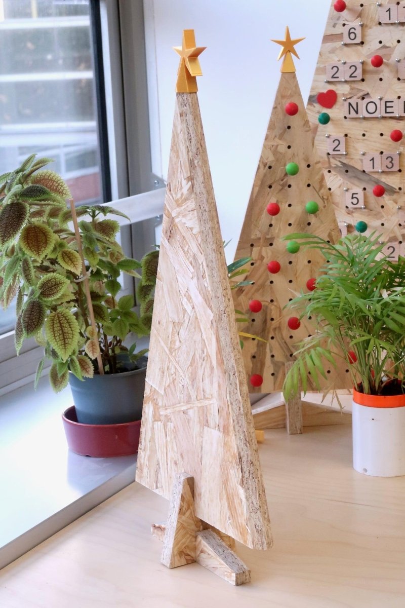 Sapin de Noël en bois écologique et durable - Aire - SAP2-K1-K2 - 7