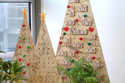 Sapin de Noël en bois écologique et durable - Quark