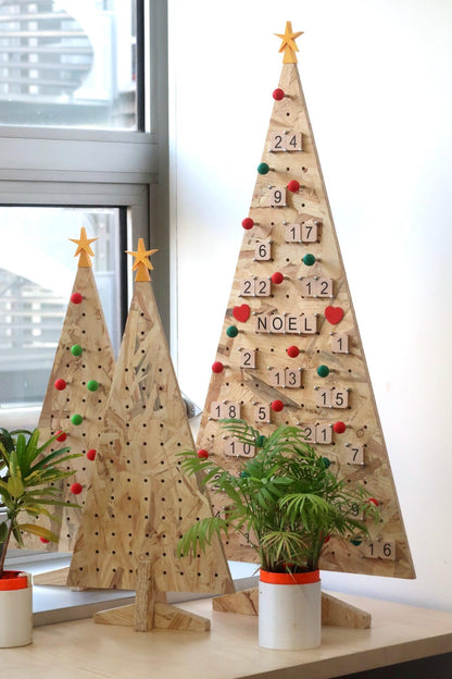 Sapin de Noël en bois écologique et durable - Quark