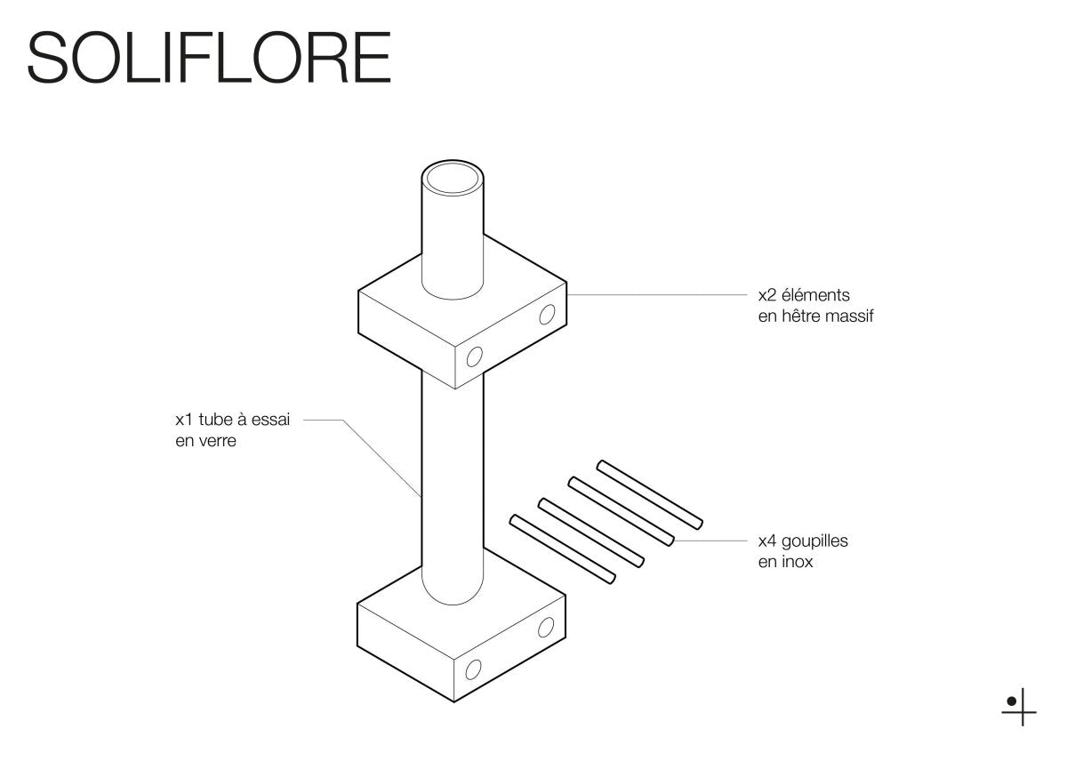 Soliflore solo - Porte - fleur pour Pegboard - Accessoires - Aire - A63-1 - 9