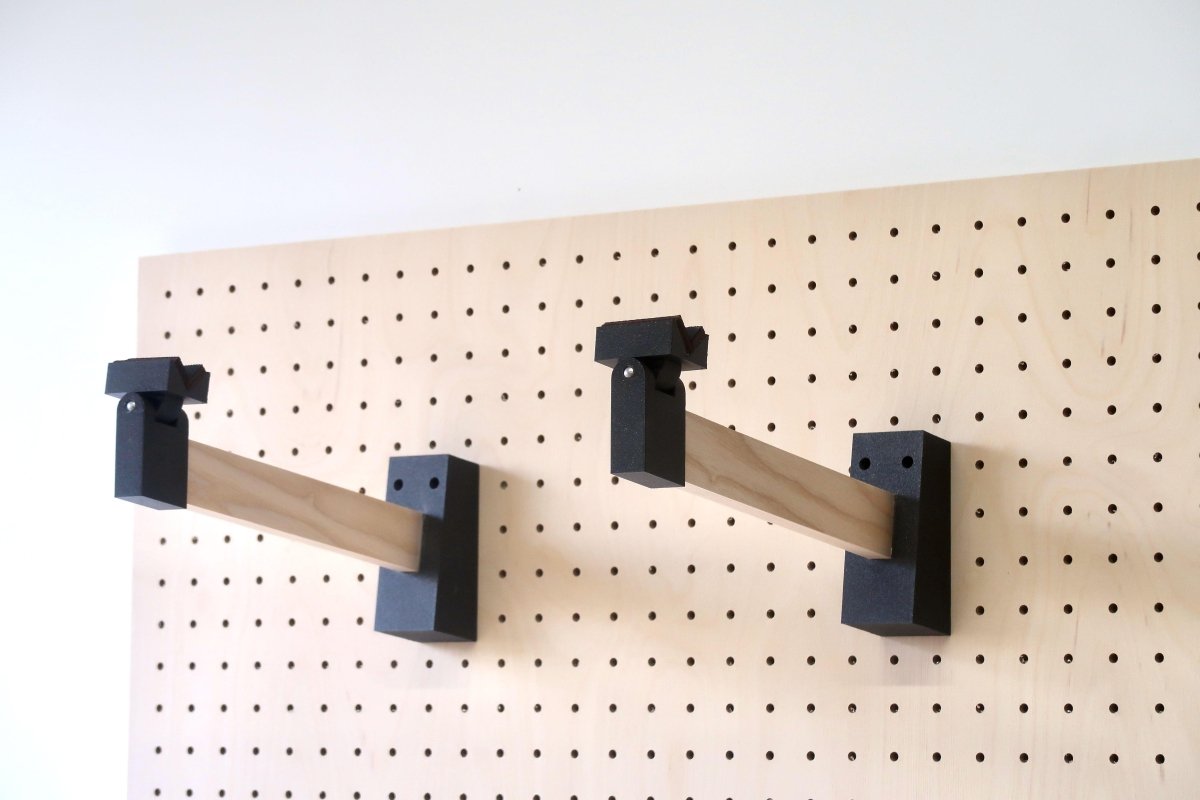 Support Velo Mural pour Pegboard : Porte Vélo Mural - Accessoires - Aire - A119-2 - 2