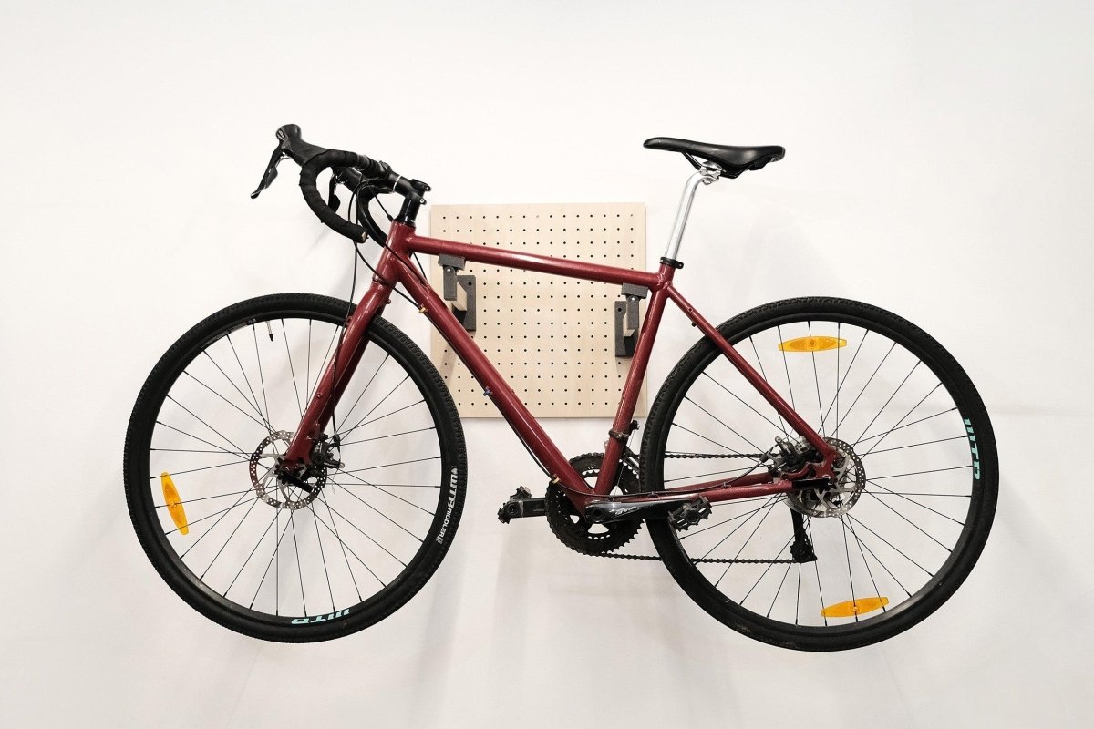 Support Velo Mural pour Pegboard : Porte Vélo Mural - Accessoires - Aire - A119-2 - 3