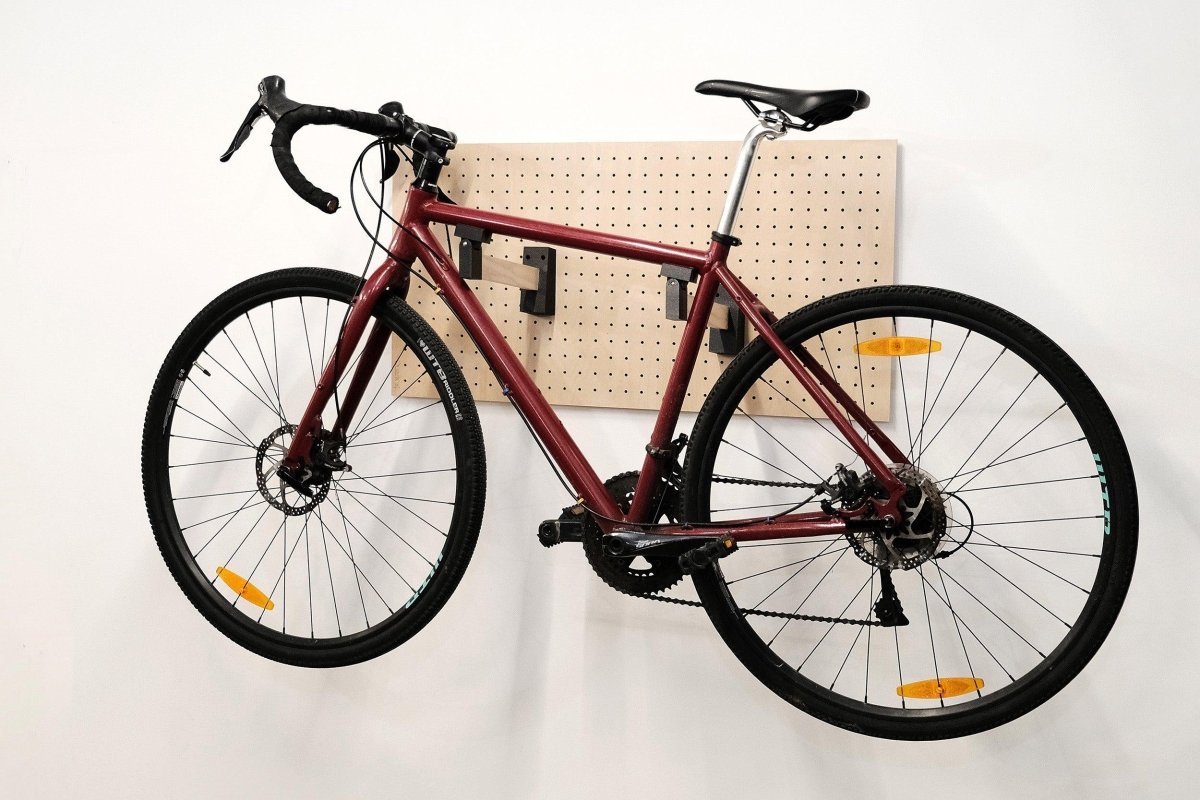 Support Velo Mural pour Pegboard : Porte Vélo Mural - Accessoires - Aire - A119-2 - 5
