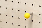 Tourillons colorés - Goupille avec bille de couleur pour Pegboard - Aire