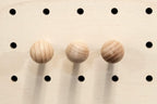 Tourillons en bois pour Pegboard avec billes en bois tournées - Accessoires - Aire - A18-1 - 5