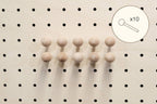 Tourillons en bois pour Pegboard avec billes en bois tournées - Accessoires - Aire - A59-1 - 7