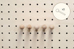 Tourillons en bois pour Pegboard avec billes en bois tournées - Accessoires - Aire - A58-1 - 10